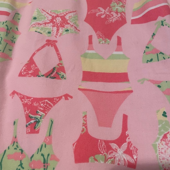 Lilly Pulitzer 6 women’s sundress. Pink with lime green . Yellow. Pink. - Picture 2 of 6